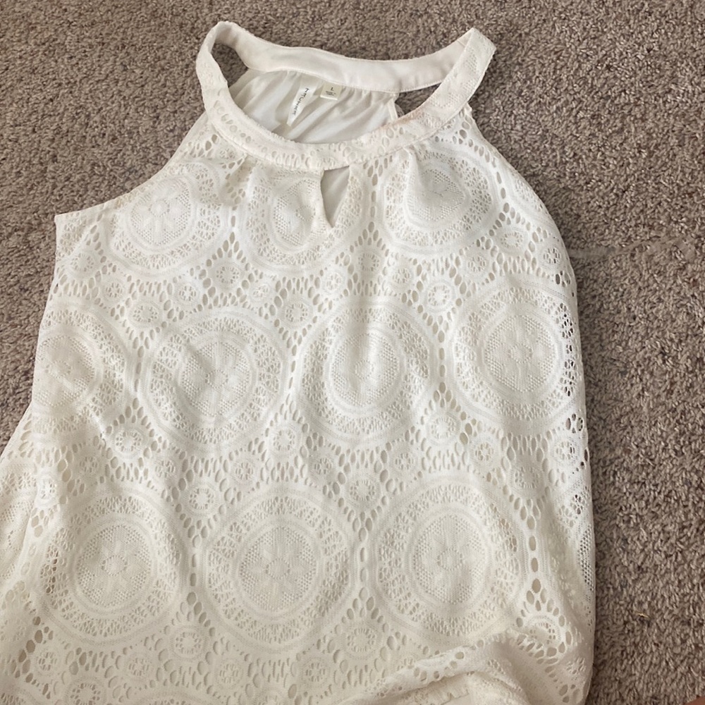 White Lace Blouse
